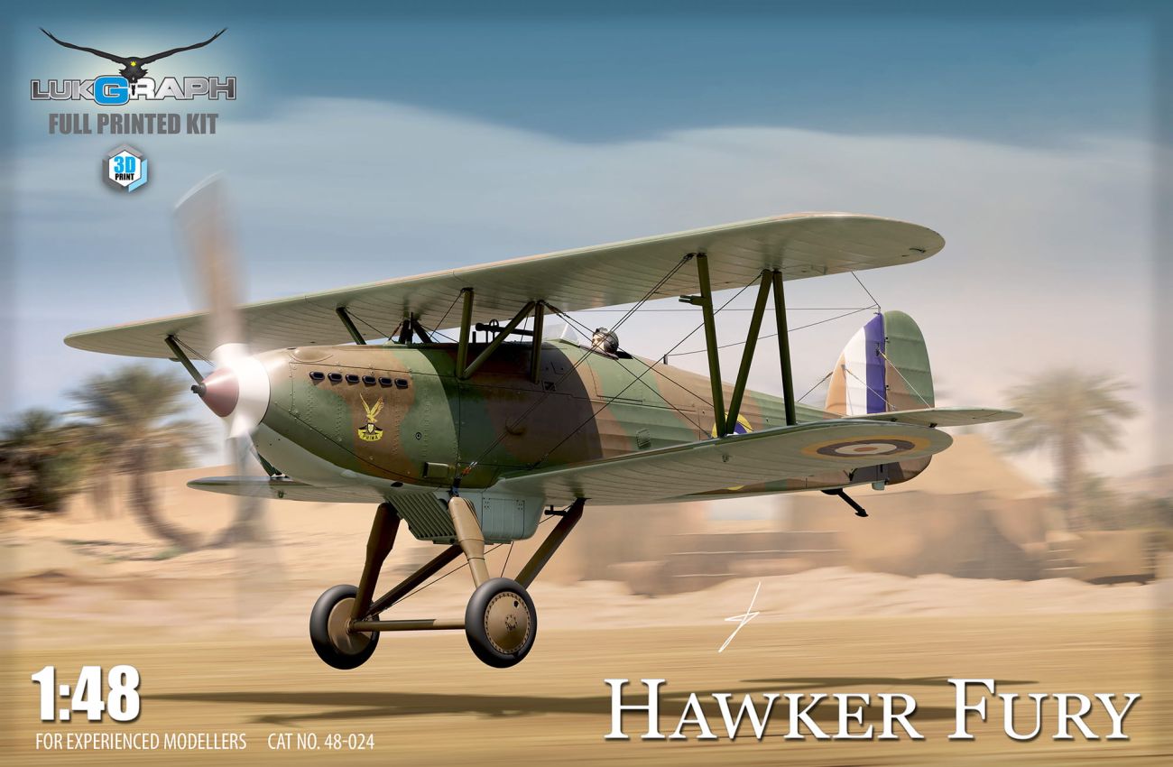 1:48 Hawker Fury British Service
