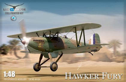 1:48 Hawker Fury British Service