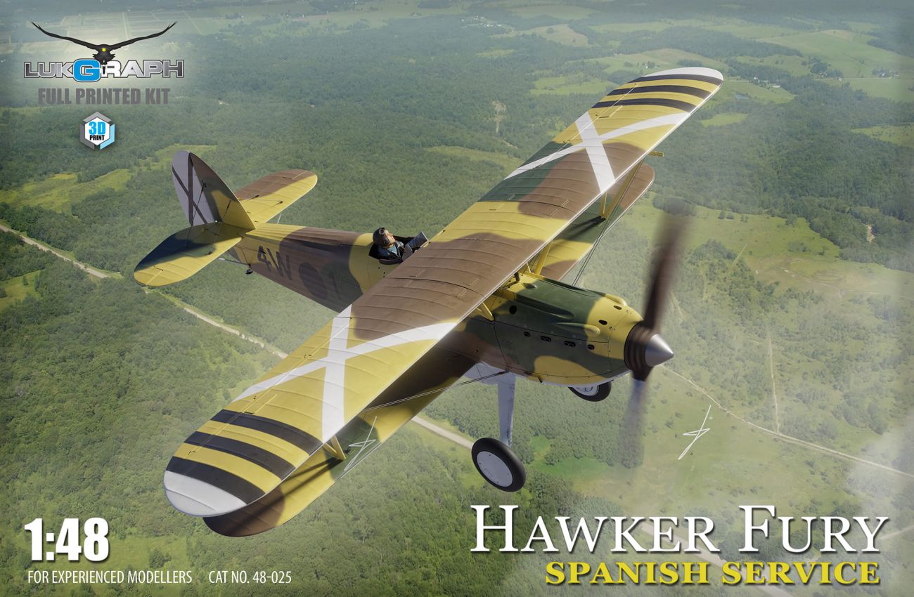 1:48 Hawker Fury Spanish Service