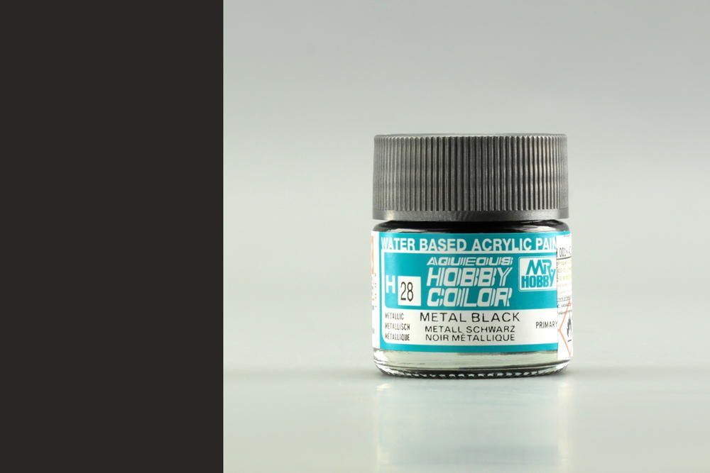 Hobby color - kovově černá