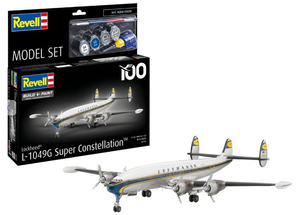 1:144 Lockheed L.1049G Super Constellation - Model Set