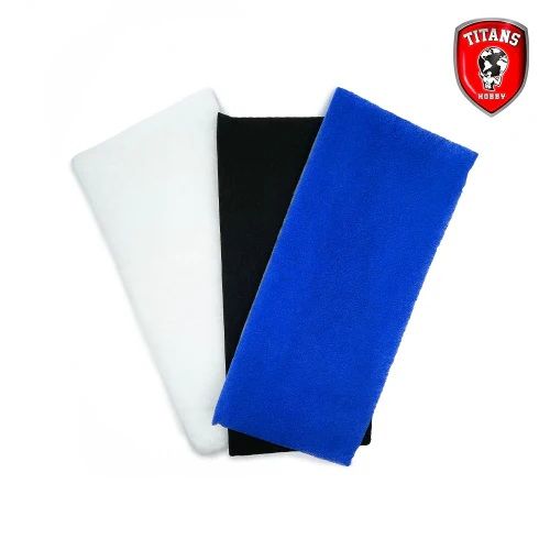 Set of spray booth filters