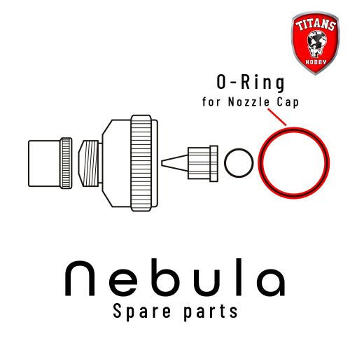 O-Ring for Nozzle Cap for NEBULA Airbrush (Part 5)