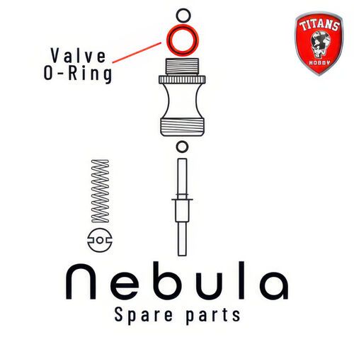 Valve O-Ring for NEBULA Airbrush (Part 23)