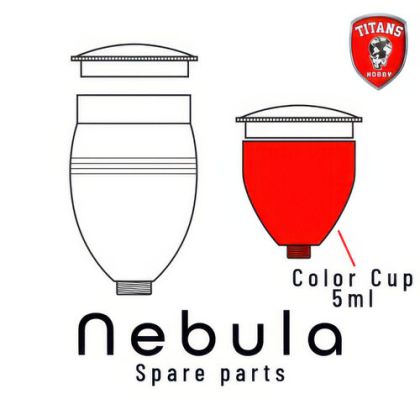 Color Cup 5ml for NEBULA Airbrush (Part 29)