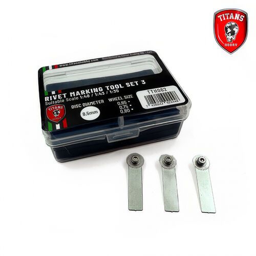 Rivet Maker Tool Set No.3 for Scales 1:48 / 1:43 and 1:35
