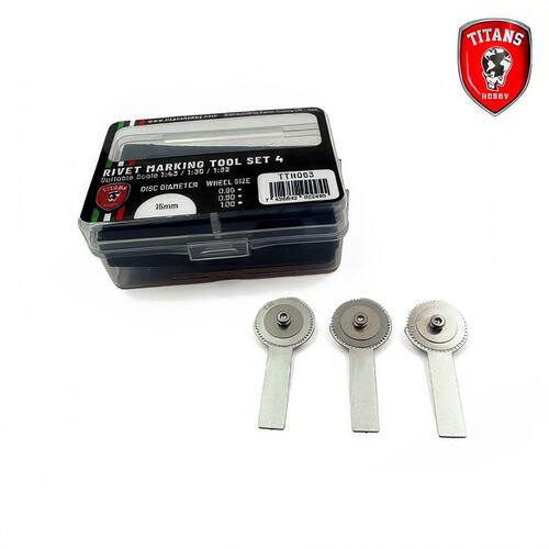 Rivet Maker Tool Set No.4 for Scales 1:48 / 1:35 and 1:32