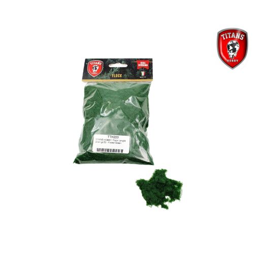 Flock Forest Green 2 mm