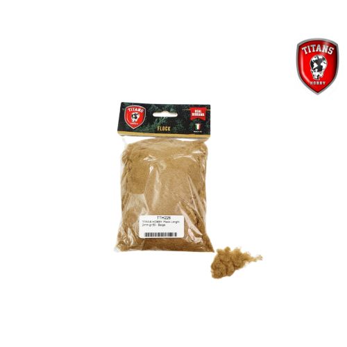 Flock Beige 2 mm