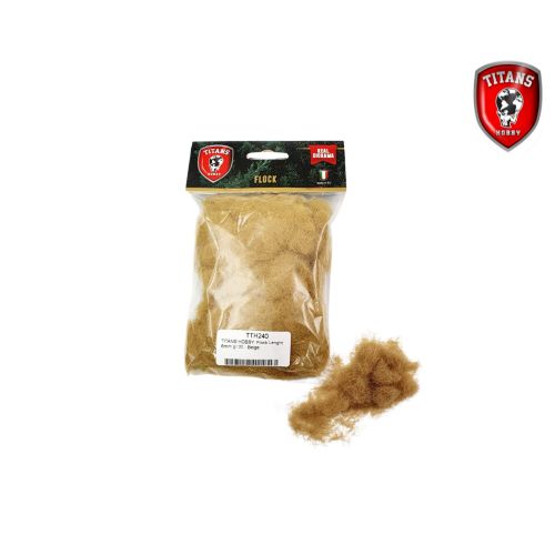 Flock Beige 6 mm