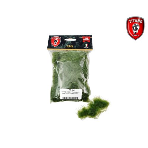 Flock Forest Green 12 mm
