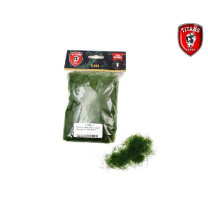 Flock Dark Green 12 mm