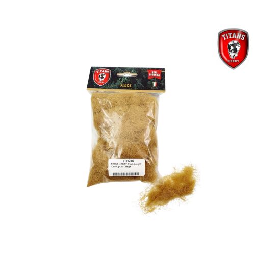 Flock Beige 12 mm