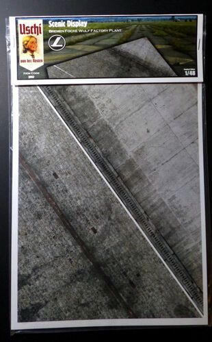1:48 Bremen Focke Wulf Factory Plant Rectangular