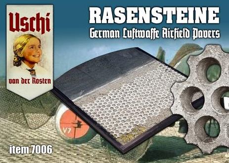 1:48 Rasensteine - German Airfield Pavers Small (c.14 x 19 cm)