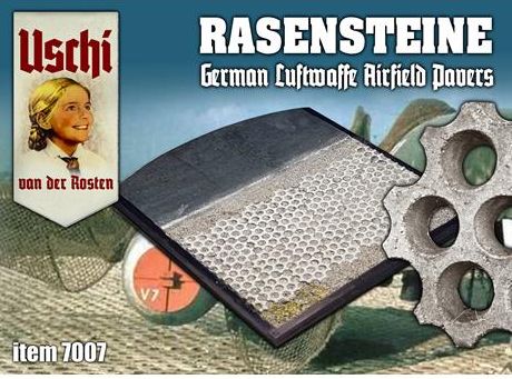 1:72 Rasensteine - German Airfield Pavers Large (c.25 x 16 cm)