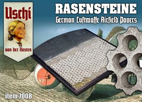 1:72 Rasensteine - German Airfield Pavers Small (c.16 x 17 cm)