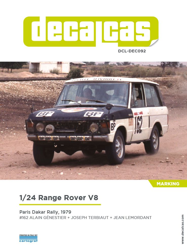1:24 Range Rover V8 sponsored by BP - 1979