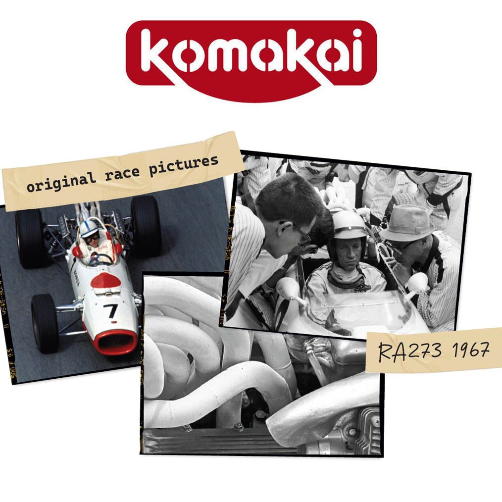 Honda RA273 in 1967 Racings (Originial Race Pictures)