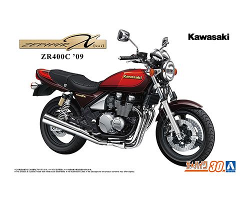 1:12 Kawasaki ZR400C ZEPHYRχ '09