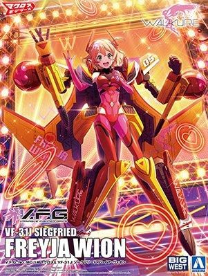 VARIABLE FIGHTER GIRLS MACROSS DELTA WALKURE FREYJA WION
