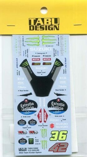 1:12 Suzuki GSX-RR - Team Ecstar Option 2022