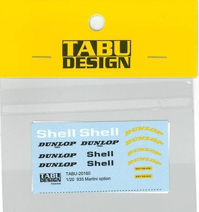 1:20 Porsche 935 - Martini Option Decal Set (for Tamiya Kits)