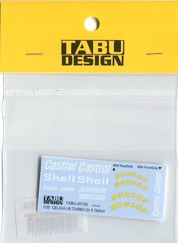 1:20 Toyota Celica LB Turbo - Gr.5 Option Decal Set (for Tamiya Kits)