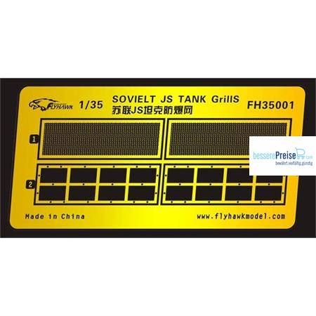 1:35 Soviet JS Tank Grills Set