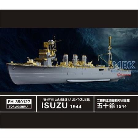 1:350 WWII Japanese AA Light Cruiser Isuzu 1944 Detail