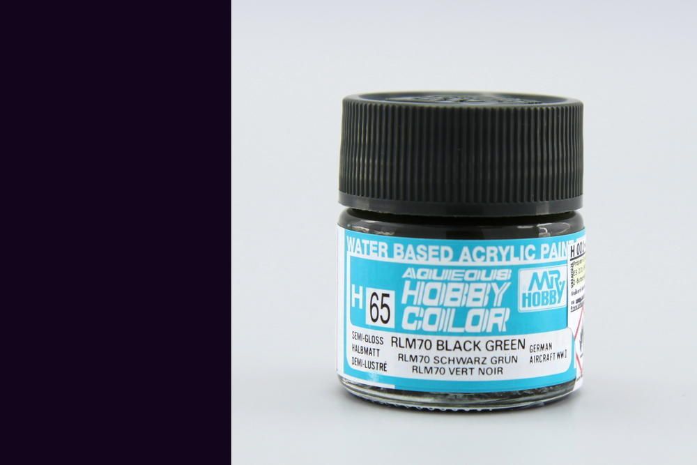 Hobby color - RLM70 černo zelená