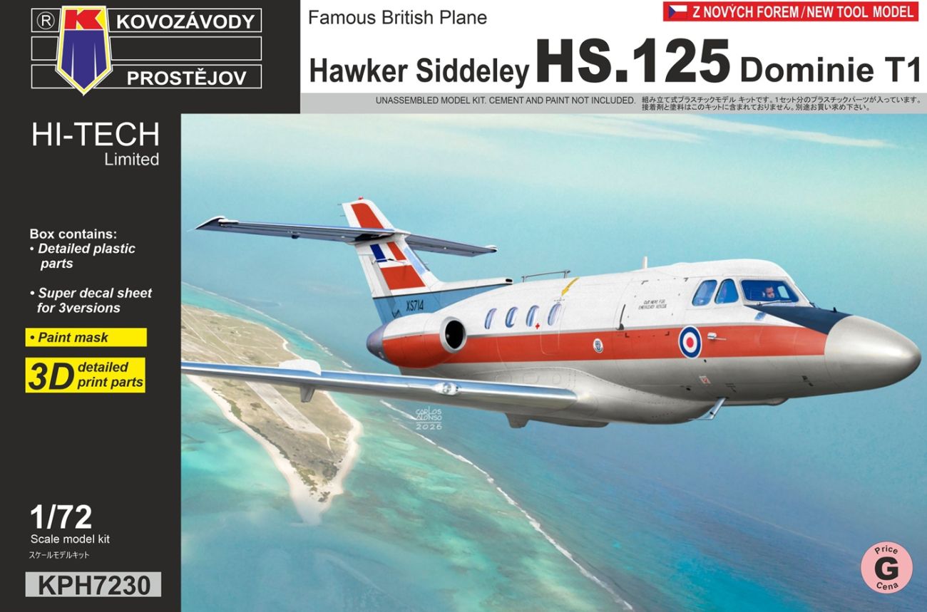 1:72 HS.125 Dominie T1 „RAF“