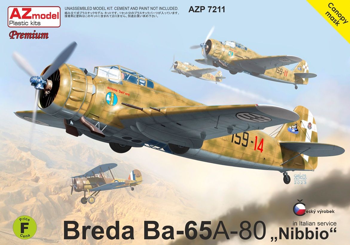 1:72 Breda Ba-65A-80 „Nibbio“ In Italian service