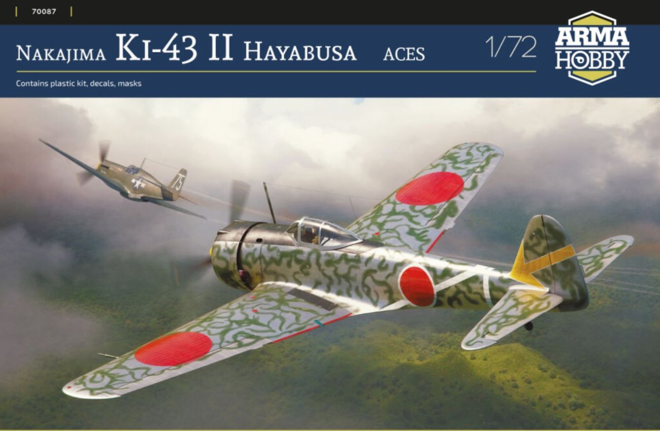 1:72 Nakajima Ki-43-II Hayabusa Aces