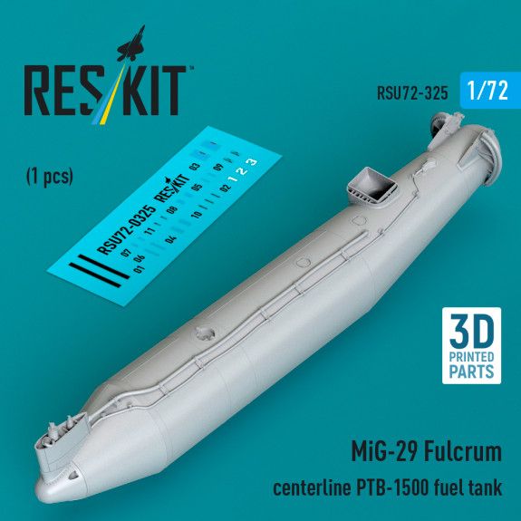1:72 MiG-29 Fulcrum centerline PTB-1500 fuel tank (1 pcs)