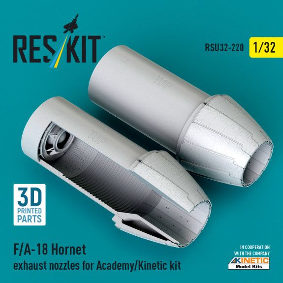 1:32 F/A-18 Hornet exhaust nozzles for Academy/Kinetic kit
