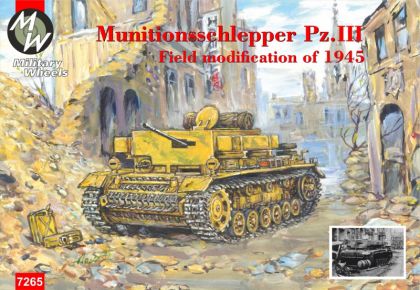1:72 Munitionssehlepper Pz.III, 1945