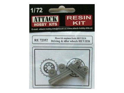 1:72 Driving & idler wheels HETZER No.: 2