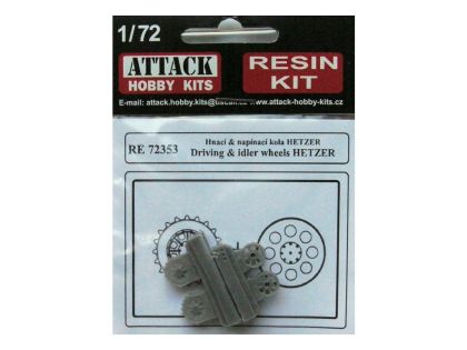 1:72 Driving & idler wheels HETZER No.: 3