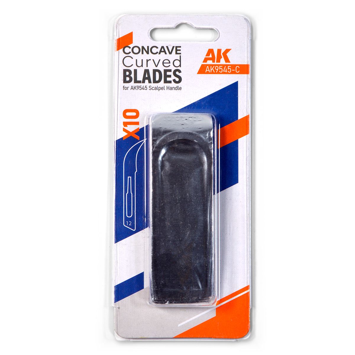 CONCAVE CURVED BLADES FOR AK9545 (10 UNITS)