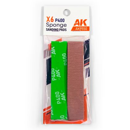 SPONGE P400 GRIT (6 UNITS)