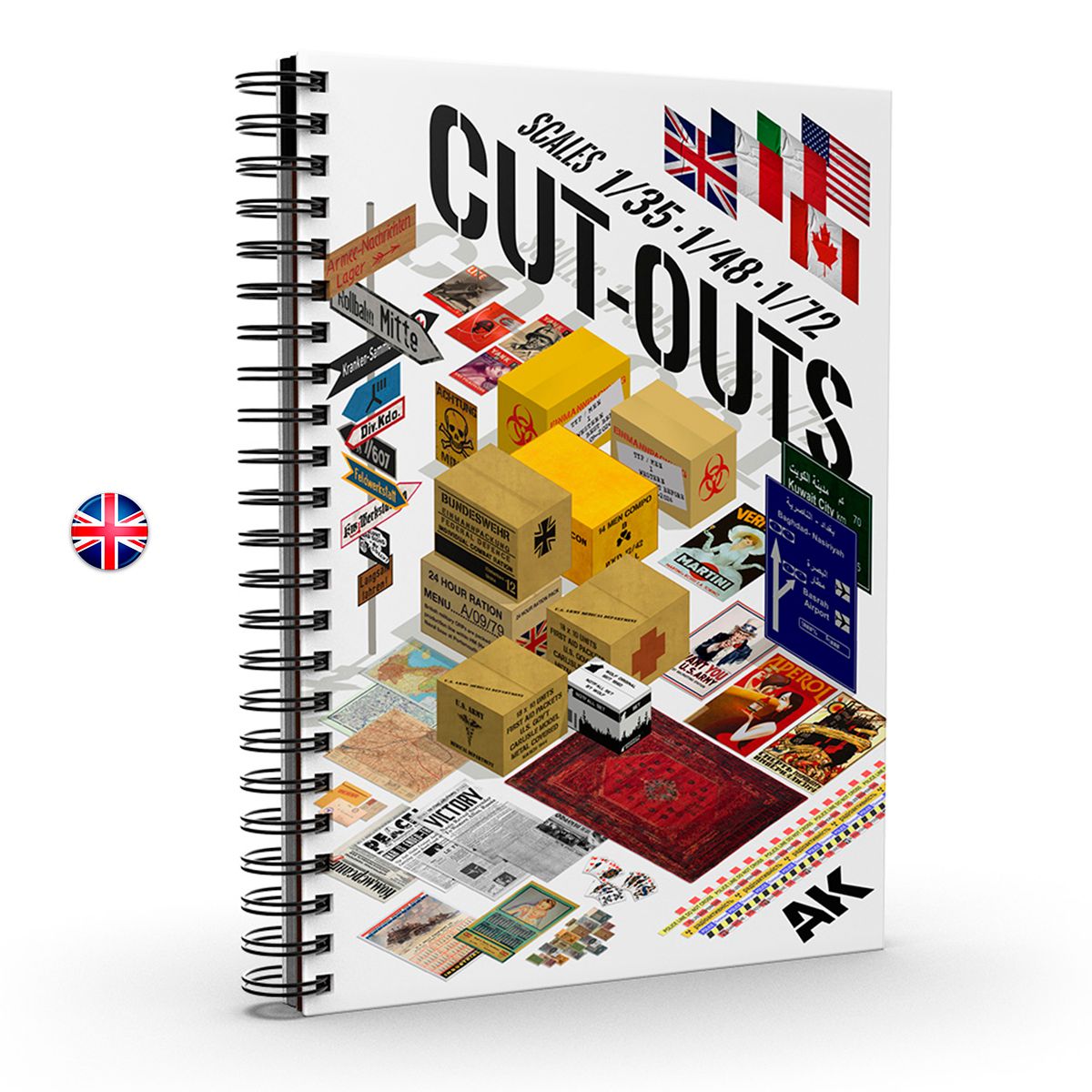 1:35/1:48/1:72 Cut - Outs (English Version)