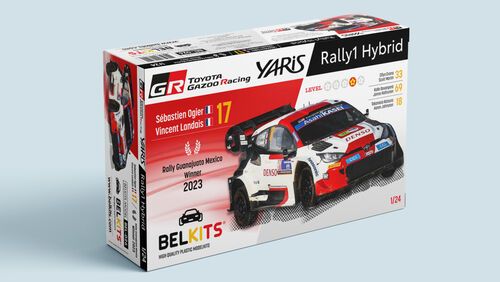 1:24 Toyota Yaris - Guanajuato Mexico 2023 Ogier (Winner)