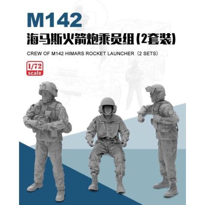 1:72 M142 HIMARS Rocket Launcher - Crew (3D-Pritned)
