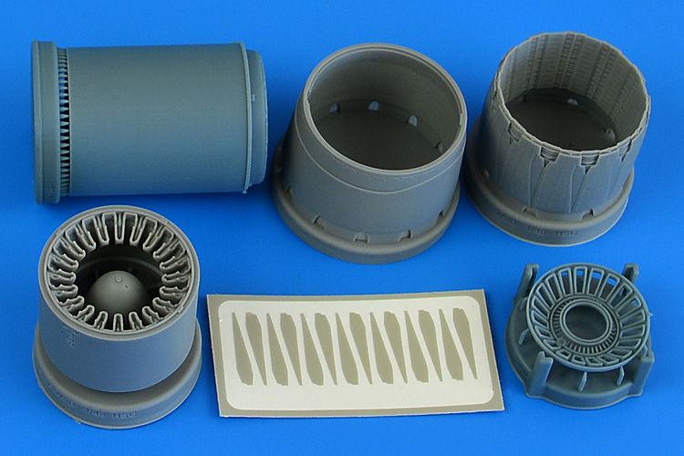 1:48 F-2A/B - Exhaust Nozzle OPENED for Hasegawa