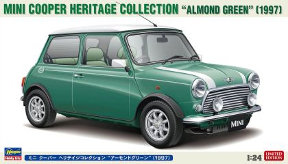 1:24 Mini Cooper Heritage Collection Almond Green (1997)