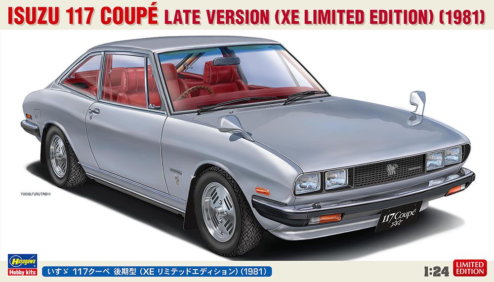 1:24 Isuzu 117 Coupé Late Version (XE Limited Edition) (1981)