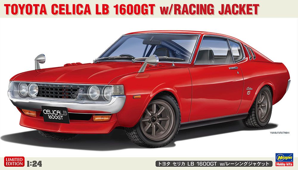 1:24 Toyota Celica LB 1600GT w/Racing Jacket