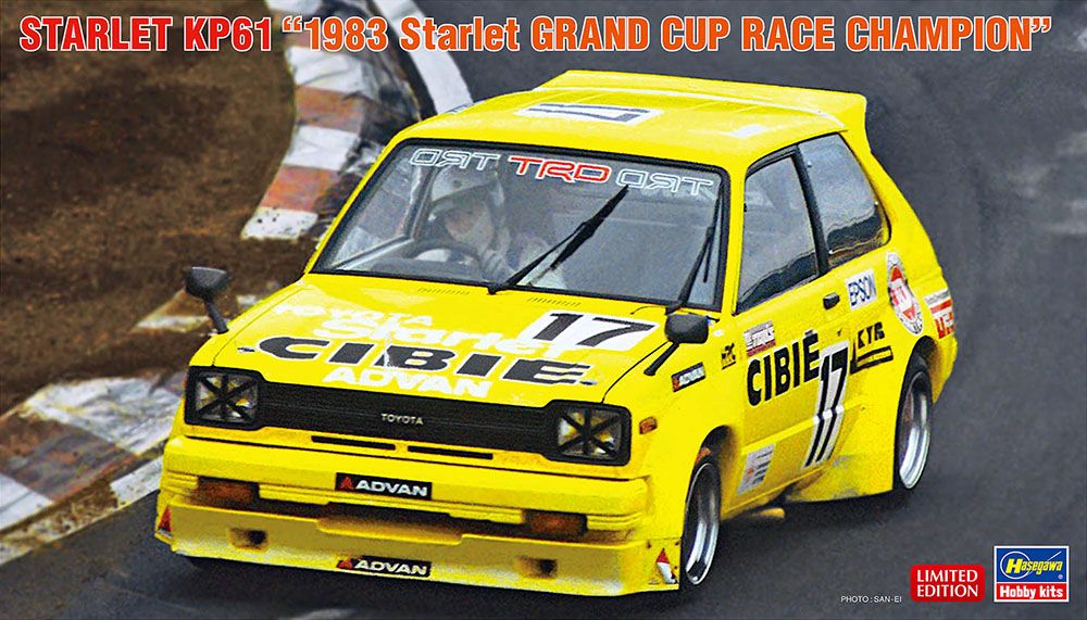 1:24 Starlet KP61 