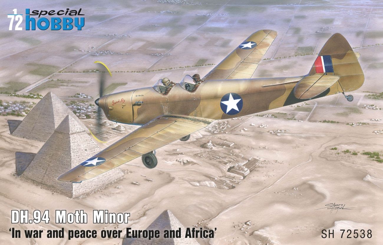 1:72 DH.94 Moth Minor 'In war and peace over Europe and Africa'